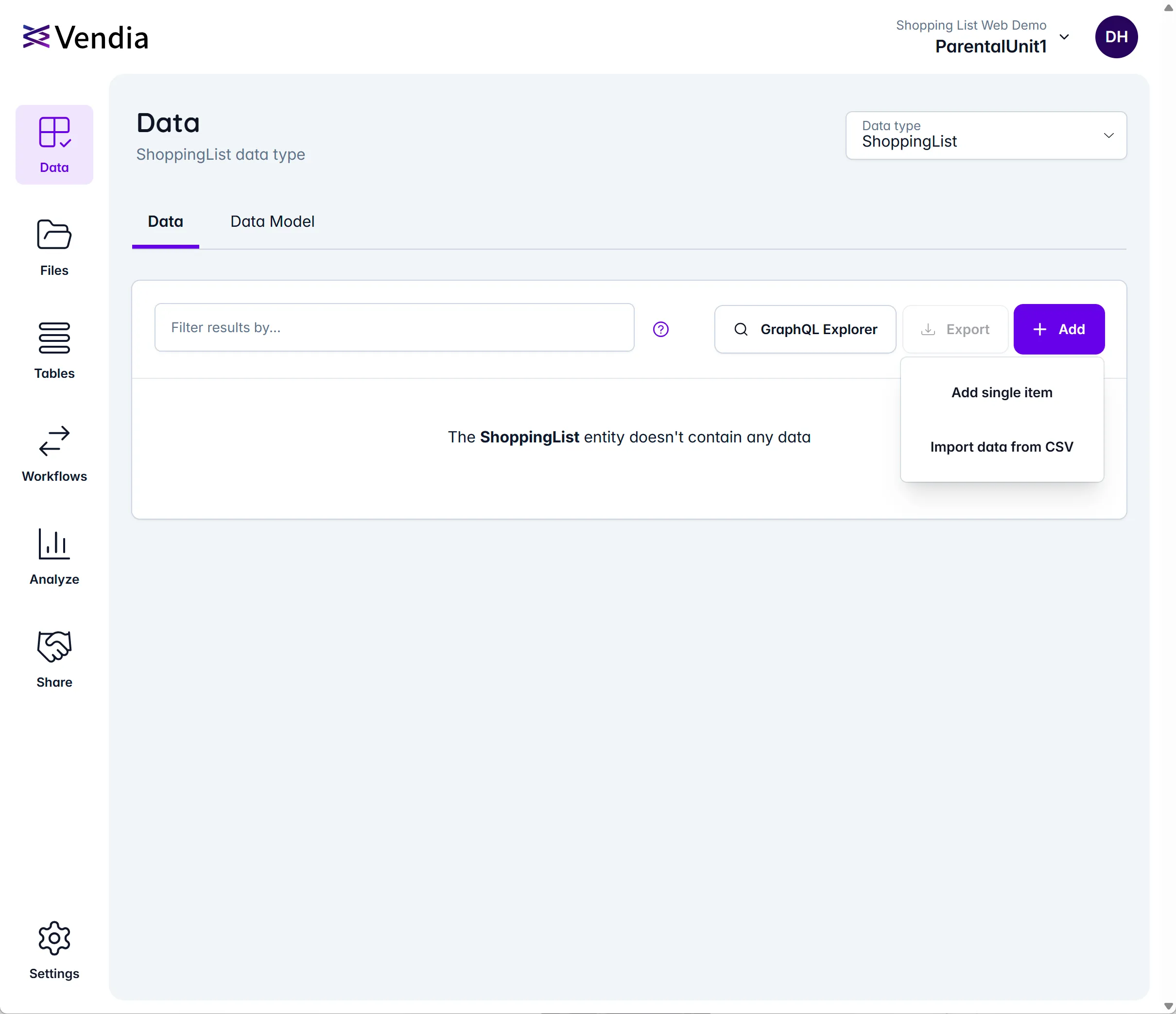 Add Data Step 1 Pre