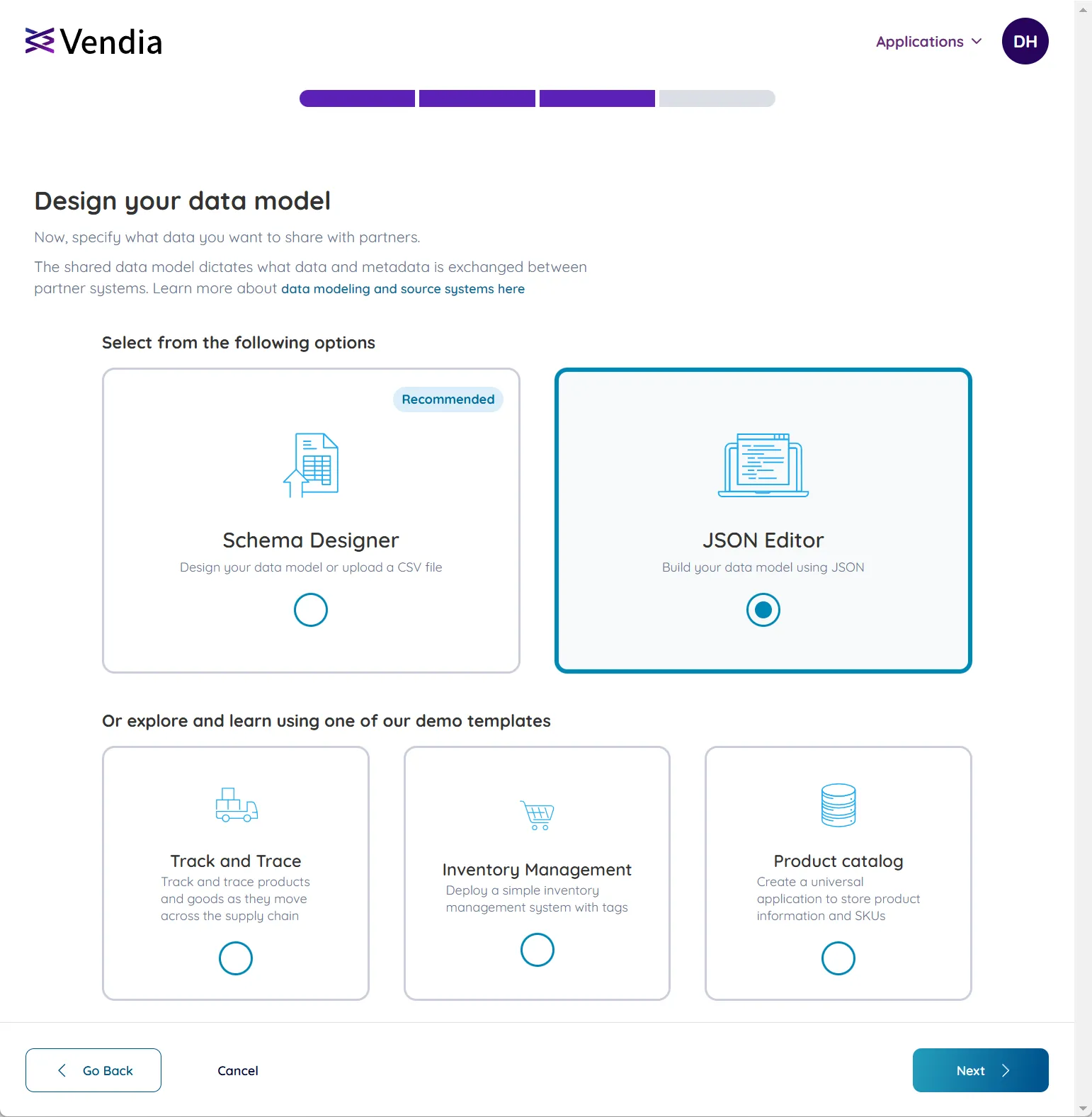 Define Schema Options